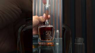 Emporio Armani Stronger with you Intensely  Unboxing amp Decanting [upl. by Franek]