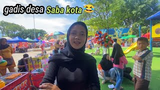 GADIS DESA SABA KOTA KA ALUNALUN GARUT  Acara Milangkala asgar buana [upl. by Ilellan476]