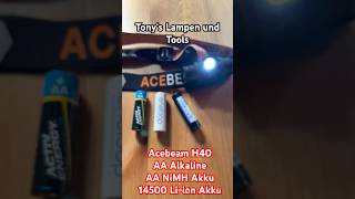 Acebeam H40 acebeam edc stromausfall blackout [upl. by Itsirhc]