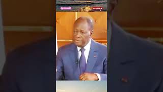 Interview Exclusive  Président Alassane Ouattara face à Alain Foka viral alassaneouattara aes [upl. by Rafat]