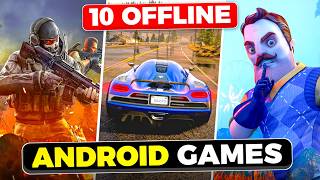 10 Best Offline Games For Android WITH DOWNLOAD LINKS [upl. by Eyar34]