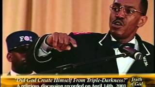 Pastor Gino Jennings Truth of God Broadcast 556558 Rodney Muhammad Debate Part 1 of 2 [upl. by Needan]