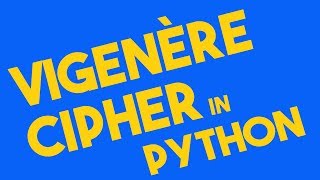 Vigenere Cipher Encryption and Decryption in Python [upl. by Otrebireh]