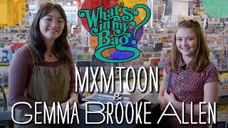 mxmtoon amp Gemma Brooke Allen  Whats In My Bag [upl. by Duwe103]