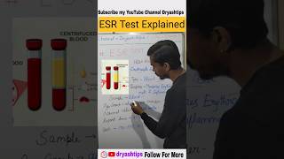 ESR Test Explained dryashtips education [upl. by Danit]