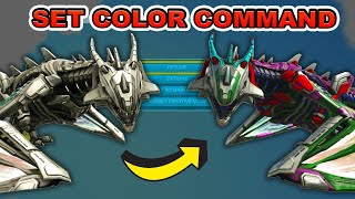 Ark Color Dino Command Quick and Easy Tutorial [upl. by Animor410]