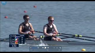 2024 World Rowing  Under 19 Championships M2x  Heat 3 [upl. by Iolande]