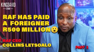 Medical Aid companies use their CLIENTS to CLAIM from RAF  Collins Letsoalo  RAF CEO  PART 2 [upl. by Noskcire75]