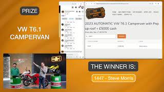 LIVE DRAW 170924  VW T61 Campervan Harley Fat Bob more bikes tech and tools [upl. by Aribold]