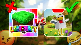 Lokicraft VS Lokicraft 4 GAME  Which Game Is BETTER [upl. by Adiazteb]