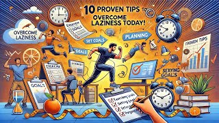 10 Proven Tips to Overcome Laziness Today [upl. by Gunas]