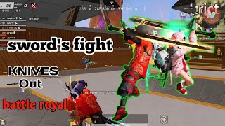 knives out  SWORDS FIGHT KNIVES out battle royal  KNIVES OUT GAMEPLAY knivesout [upl. by Lenroc221]