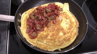 Andouille Sausage Omelette [upl. by Timmons]