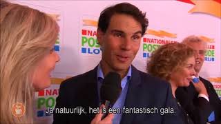 Rafael Nadal  The Red Carpet of Goed Geld Gala 2018 Amsterdam [upl. by Frederica]