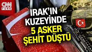 SON DAKİKA 🚨  MSB Acı Haberi Duyurdu Kuzey Irakta 5 Asker Şehit Düştü 8 Asker Yaralandı [upl. by Esineg683]