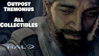 Outpost Tremonius All Collectibles Location  Halo Infinite Walkthrough Gameplay Part 3 [upl. by Yeung835]