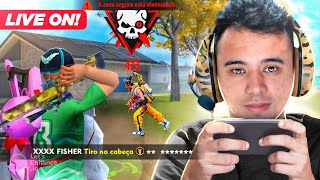 LIVE ON🟢ESSE TIME TA ROUBADO😱FISHER AO VIVO FREEFIRE [upl. by Aicilas]