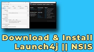 Download And Install Launch4j And NSIS [upl. by Calvina715]