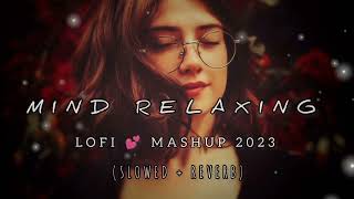 Mind relaxing 2023  ❤️Mashup Slowed x Reverb lofimashup [upl. by Claudia]