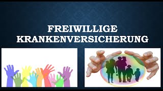 Freiwillig krankenversichert Alles was Ihr wissen solltet [upl. by Oahc269]