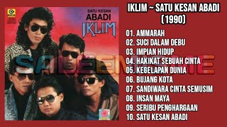 IKLIM  SATU KESAN ABADI 1990 FULL ALBUM [upl. by Esahc]