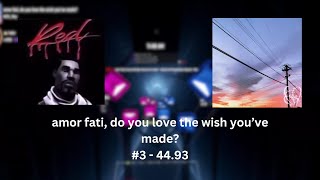 Beat Saber  Hobosam  amor fati do you love the wish you’ve made Ex 3 4493 [upl. by Creight]