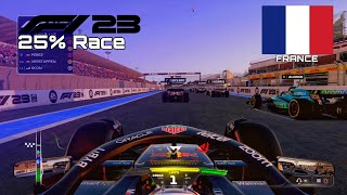 F1 2023 GAME  25 Race French  Sergio Perez  PS4 Gameplay [upl. by Ulrica696]