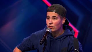 Kayden verovert alle harten met bijzondere auditie  HOLLANDS GOT TALENT [upl. by Modesta]