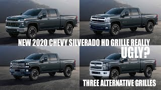 Ugly New 2020 Chevy Silverado HD Grille Design Discussion With Alternatives [upl. by Euqirdor]