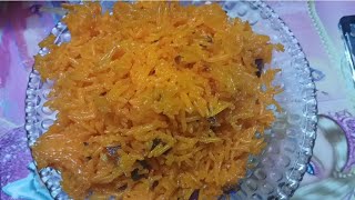 Hyderabadi Meetha Khana recipeChawal Ka meetha recipe  sweet recipe ashuucookhouse [upl. by Aldin]