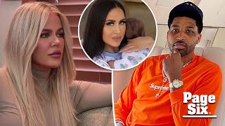 Khloé Kardashian sobs over Tristan’s ‘despicable’ Maralee Nichols scandal  Page Six [upl. by Fiorenze]