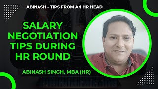 Salary Negotiation Tips During HR Round [upl. by Emmit250]