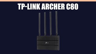 WiFi роутер TPLINK Archer C80 [upl. by Ahsined107]