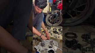 Carburettor cleaning and Fuel tap replacementroyalenfieldindia carburettor classic350 [upl. by Vinni131]