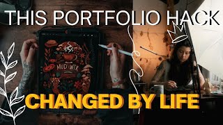 Making the absolute best artist portfolio ever [upl. by Amelus]