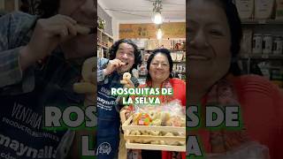 🚨🚨BOCADITOS DE LA SELVA ROSQUITAS DE YUCA🚨🚨 perufood receta peruanosenusa fyp peru video [upl. by Tillion]