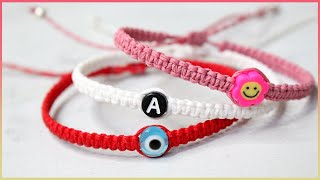 PULSERAS FACILES DE VENDER💸 como hacer una pulsera de hilo✨ [upl. by Samid]