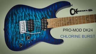 Charvel PROMOD DK24 CHLORINE BURST [upl. by Magas]