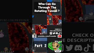 Who Can Make The Rotating Lava Tunnel  Part 2 [upl. by Schaumberger811]