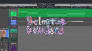 Helvetica Standardごっこ [upl. by Ayota]