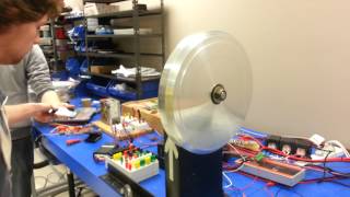 UWS Solar Car Motor Running [upl. by Cadal]