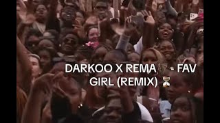 Darkoo ft Rema favorite girl remix out now WITH DENSOR👉 PRO🇬🇦🇬🇦🔥 [upl. by Zampardi899]