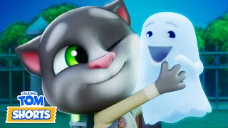 A Spooky New Friend amp More 👻😳 Talking Tom Shorts S3 Episode 3 [upl. by Enerahs186]