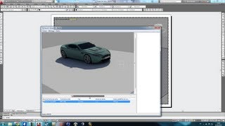 Tutoriel Rendu réaliste Autocad 3D  Importation Objet 3D dans Autocad [upl. by Aseek]