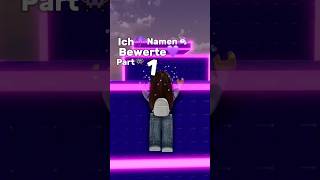 Bin irgendwie voll aktiv🥰🫶🏼 name short roblox bewerten tower preppy sprechvideo [upl. by Guzel695]