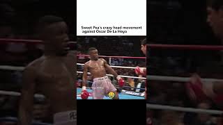 Pernell whitaker defense vs Oscar De La Hoya [upl. by Assirehs294]