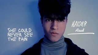 Haider Asad  she could never see the pain official music video [upl. by Mini]