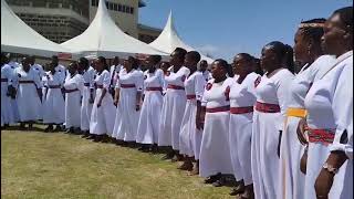 Maisha Yangu by Anastacia Muema Live performance St Patricks Choir Ngata [upl. by Sej]