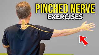 4 Exercises for a Pinched Neck Nerve Cervical Radiculopathy [upl. by Ynattib]