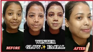 Best Winter Glow✨Facial Remove Darkness From Your Skin Instantly ✅💯 [upl. by Ailahk]